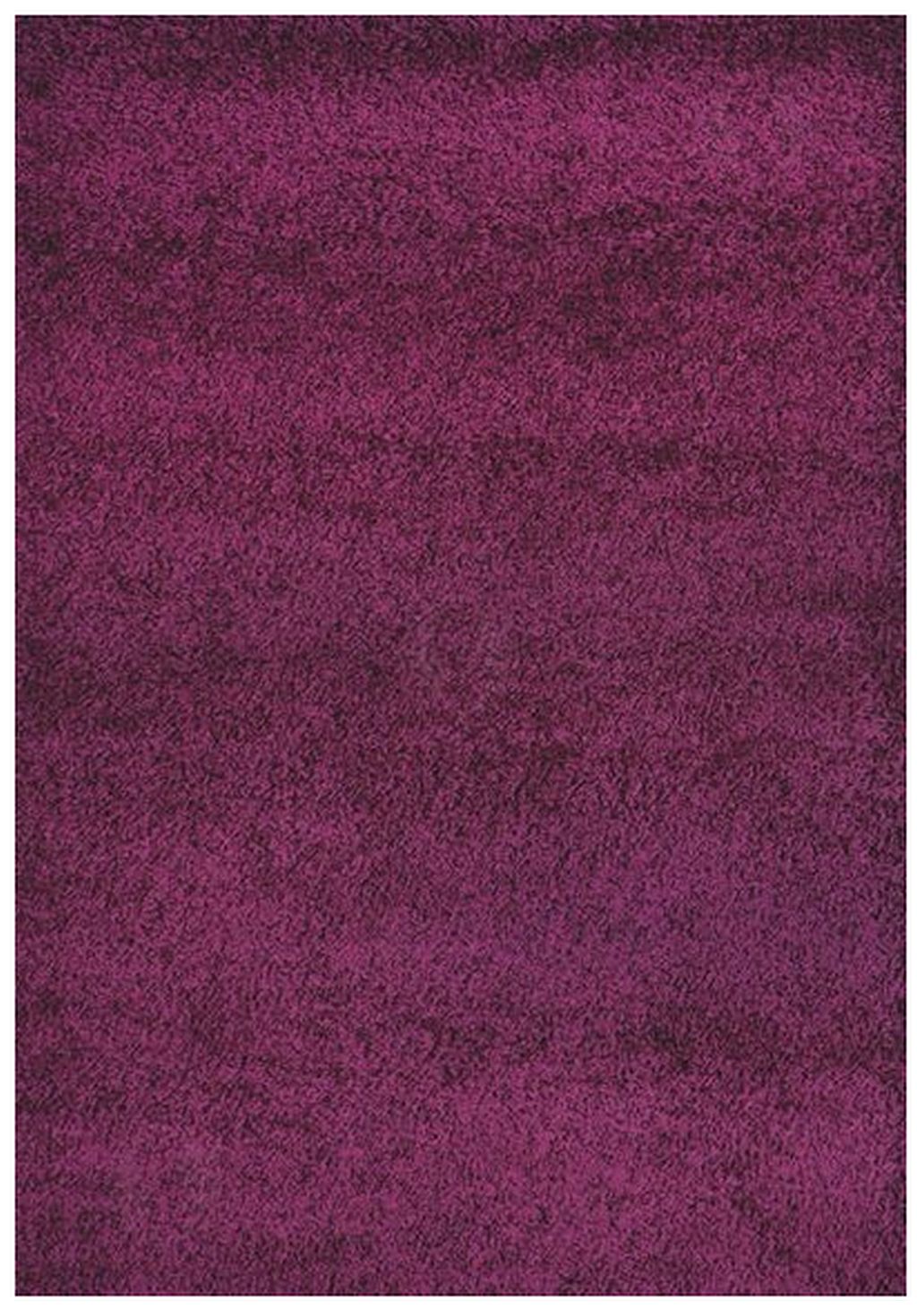 Kusový koberec SHAGGY plus 957 purple 80x150cm (vysoký vlas)
